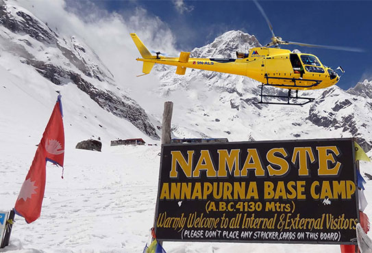 Annapurna Basecamp and Muktinath Helicopter Tour